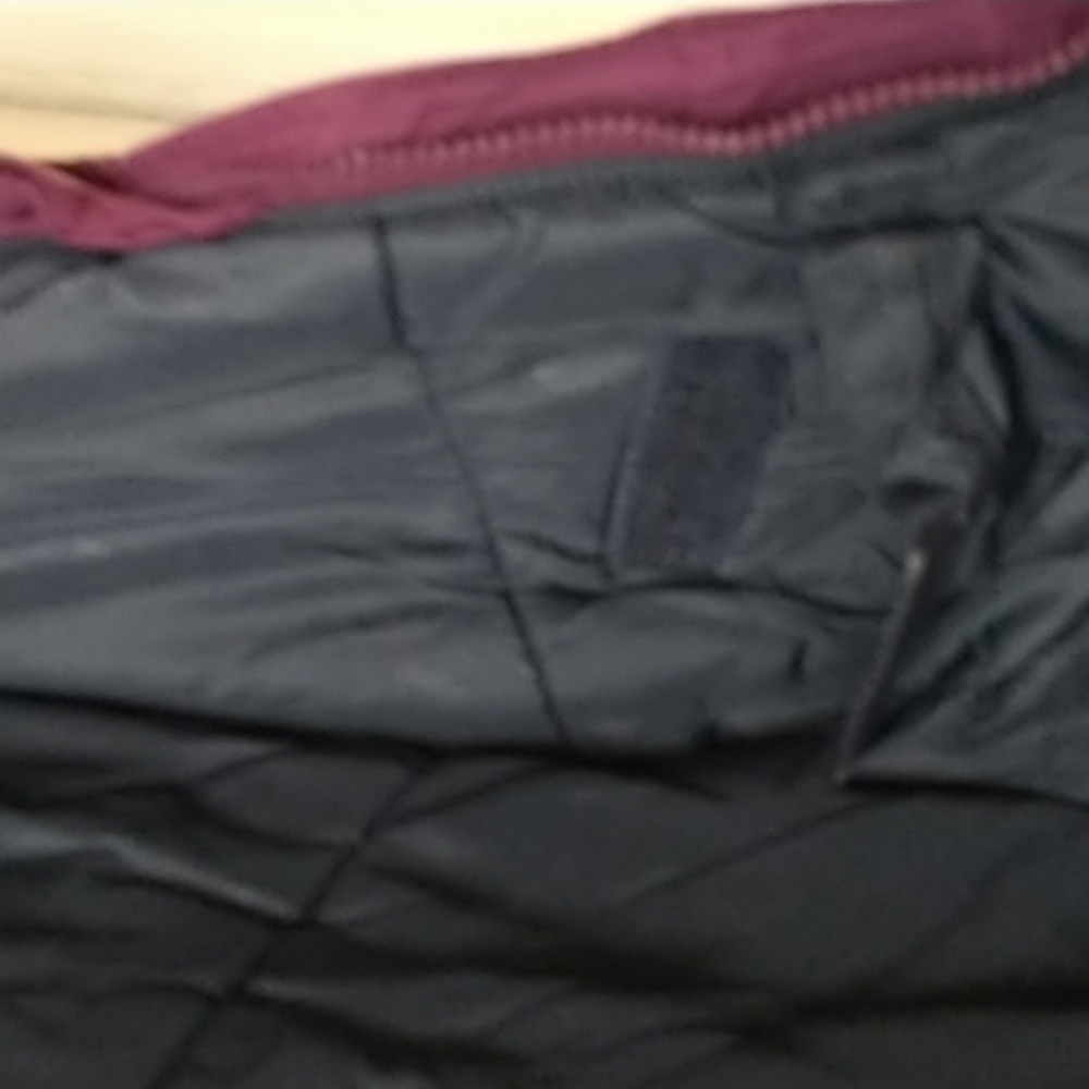 Patagonia Vintage Ski Snowboarding Guide Parka Jacket Burgundy  Large - Picture 9 of 13